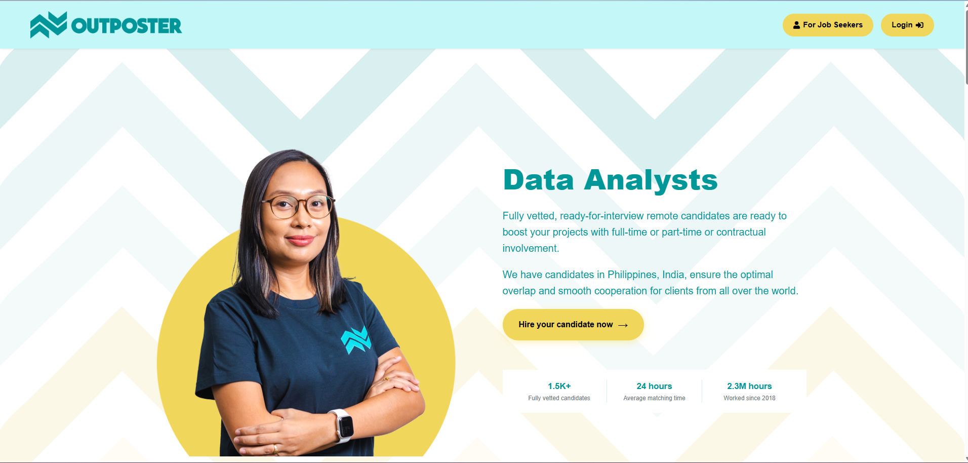 Outposter Talent Platform screenshot